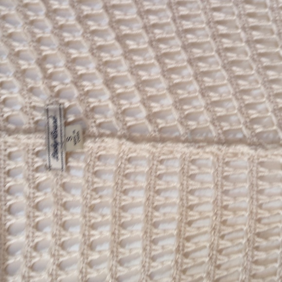 Lucky Brand 100% Cotton Fringe Water Fall Cardigan - Picture 2 of 4